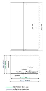 Душевой уголок Wasserkraft Berkel 48P06 120x80